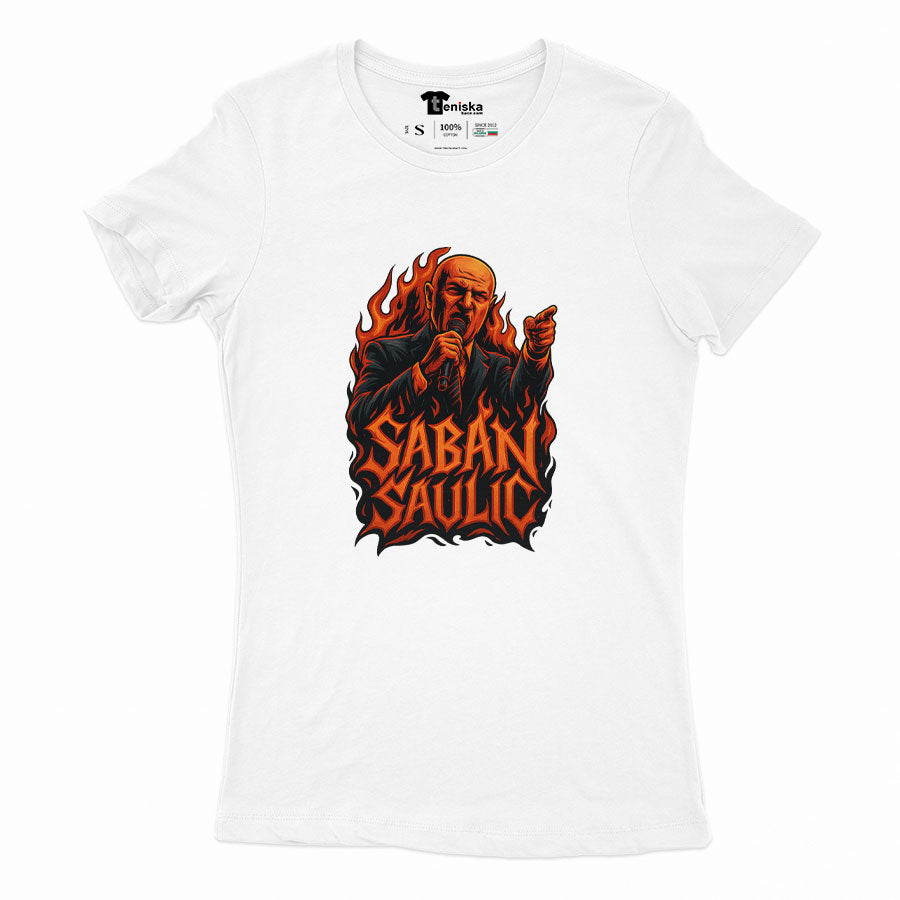 ДАМСКА ТЕНИСКА - SABAN ROCK