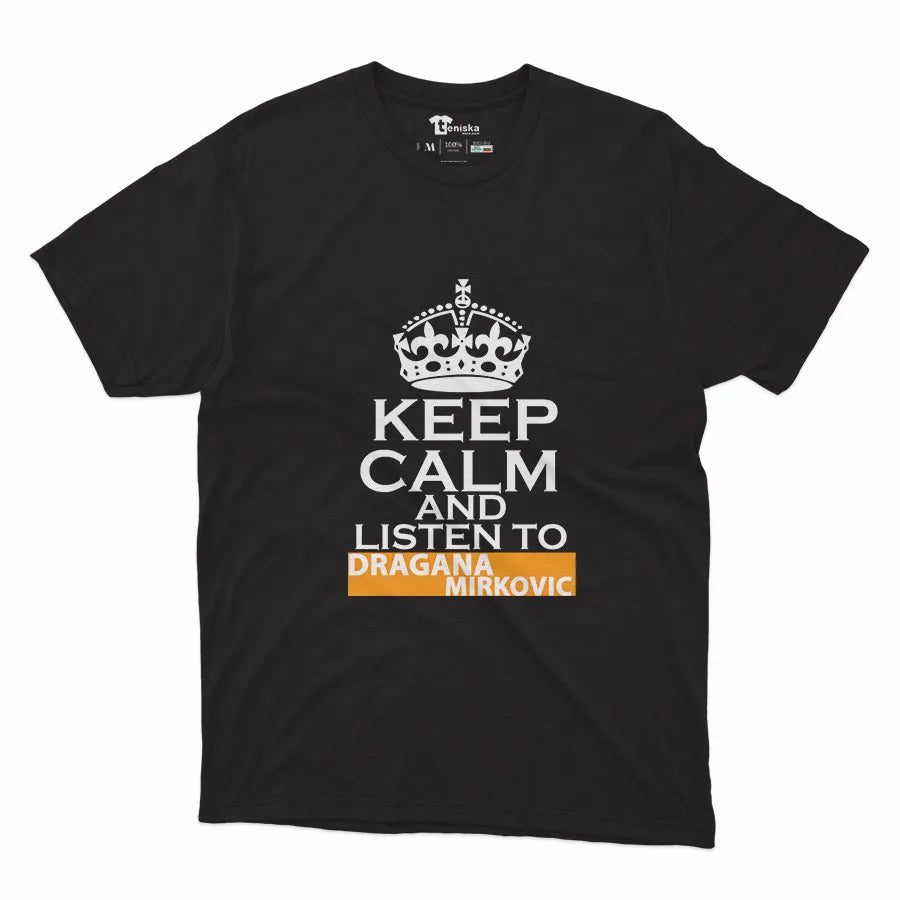 КЕЕP CALM AND LISTEN TO DRAGANA_Men-mockup-BLACK