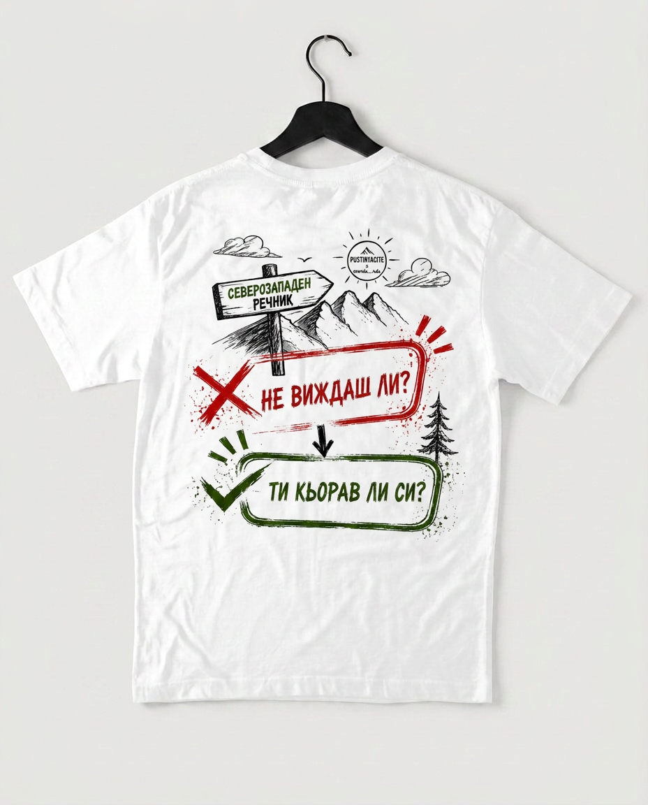 PREMIUM ТЕНИСКА UNISEX - КЬОРАВ ЛИ СИ?