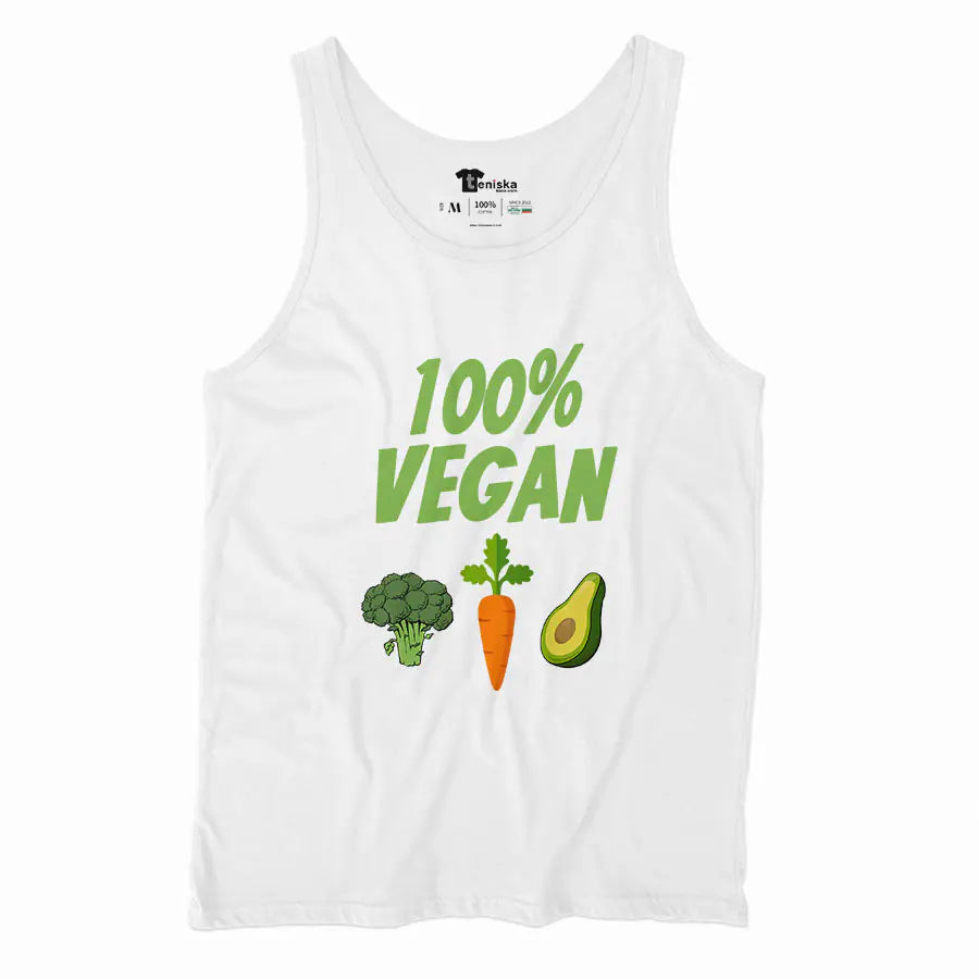 100% vegan_Men-tanktop---mockup-WHITE