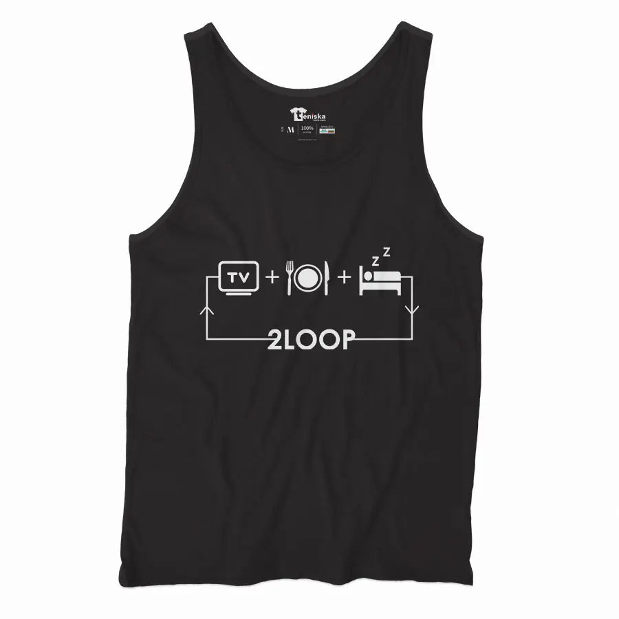 2LOOP DAY _Men-tanktop---mockup-BLACK