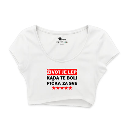КРОП ТОП -  Zivot je lep kada te boli pička za sve