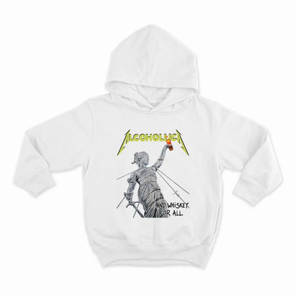 Alcohollica-and whiskey for all_HOODIE-WHITE