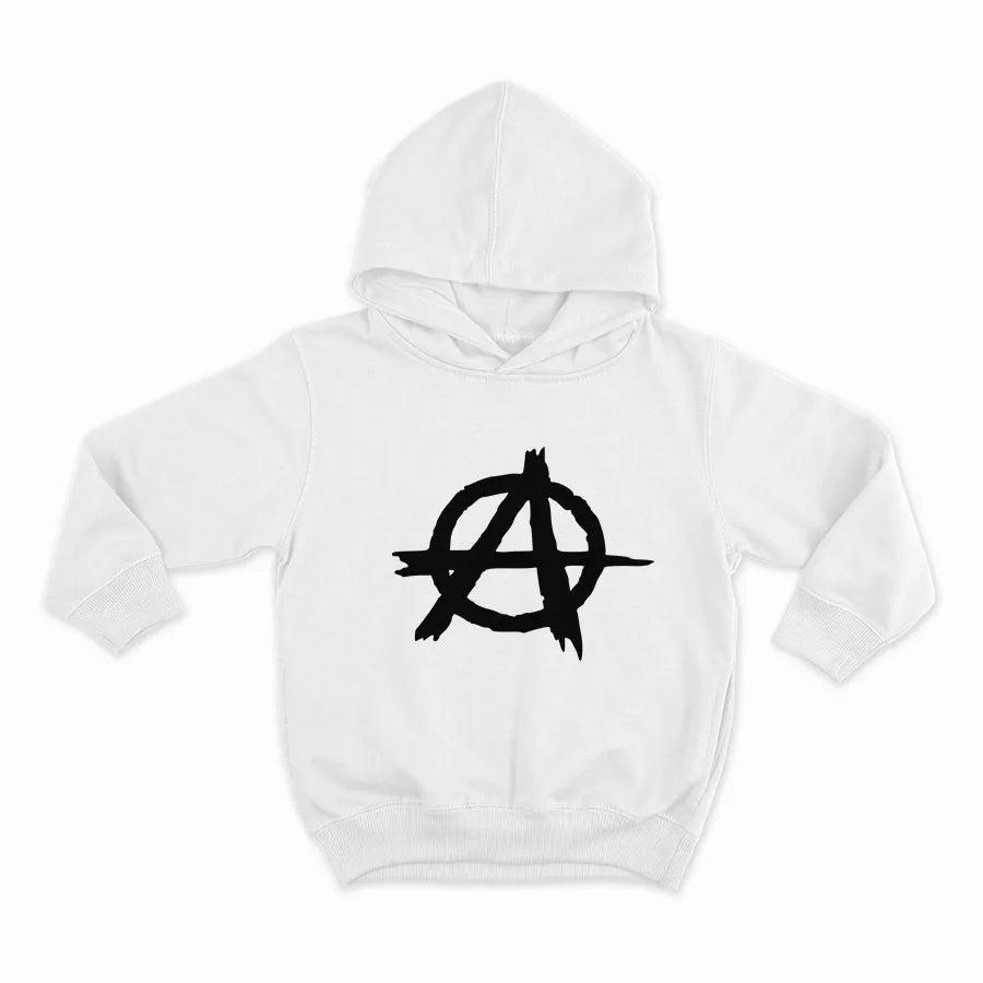 Anarchy Logo_HOODIE-WHITE