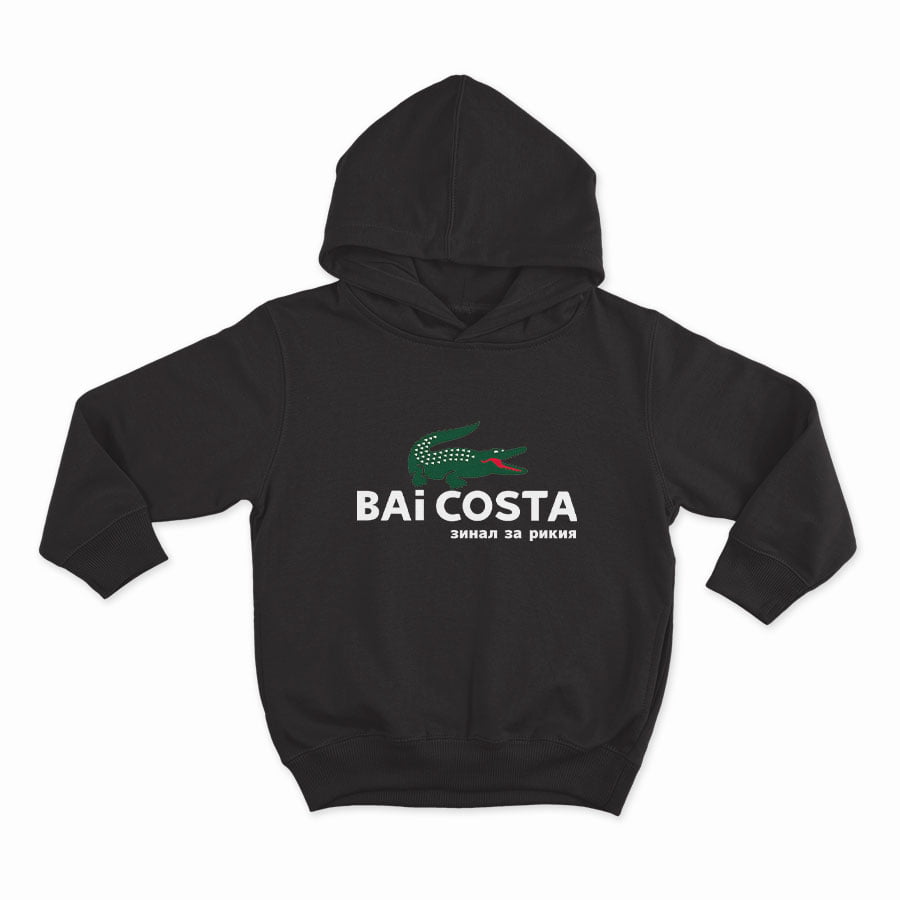 BAi COSTA - зинал за рикия_HOODIE-BLACK