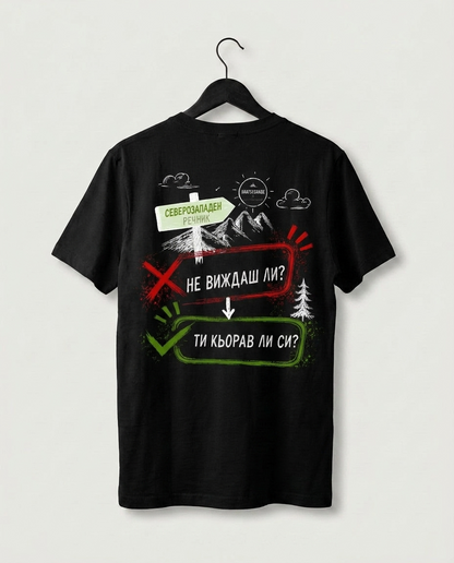 PREMIUM ТЕНИСКА UNISEX - КЬОРАВ ЛИ СИ?