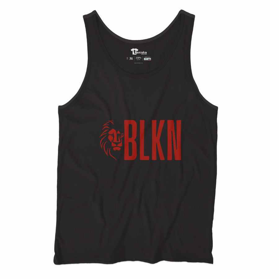 BLKN LION_Men-tanktop---mockup-BLACK