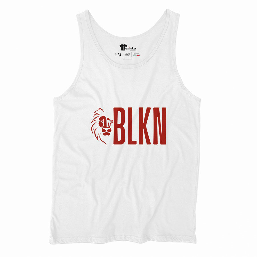 BLKN LION_Men-tanktop---mockup-WHITE