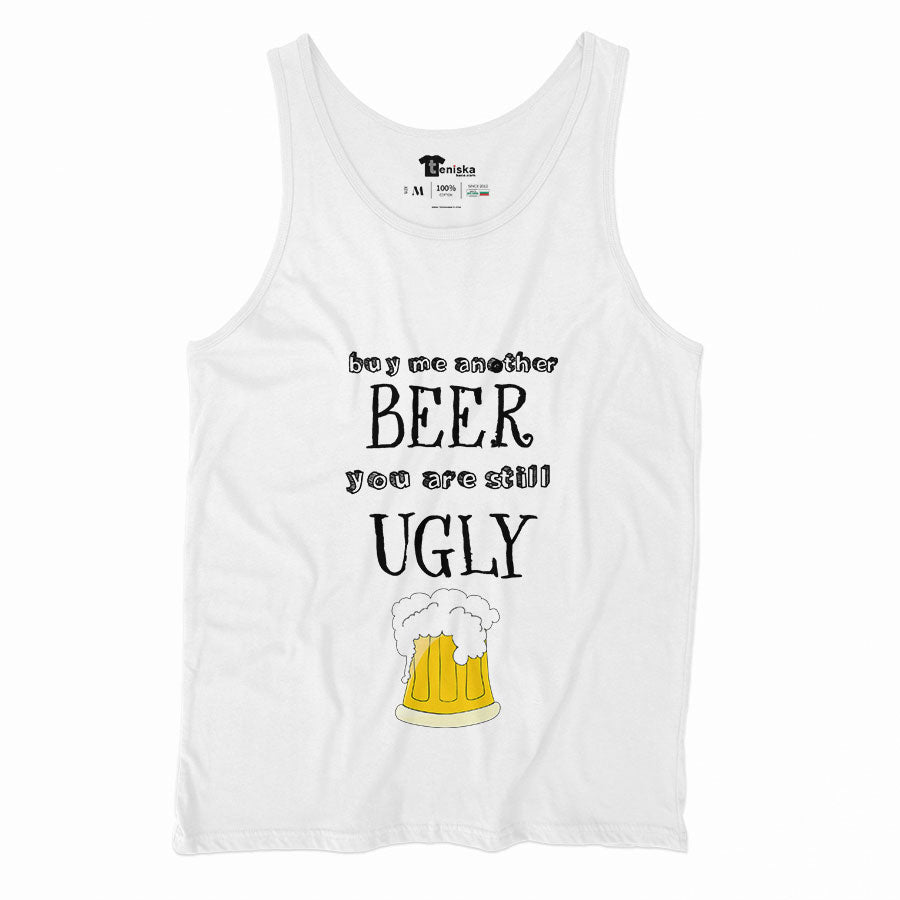 Buy me another BEER_Men-tanktop--WHITE