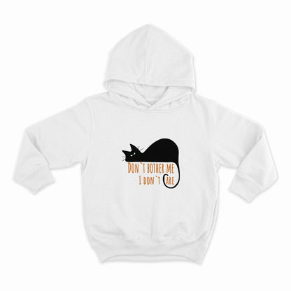 Don`t bother me, i don`t care_HOODIE-WHITE