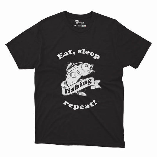 Eat, sleep, fishing, repeat_Men-mockup-BLACK