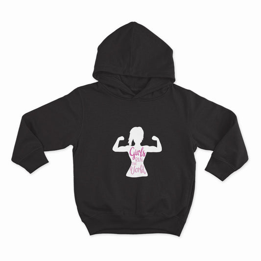 Girls run the world_HOODIE-BLACK