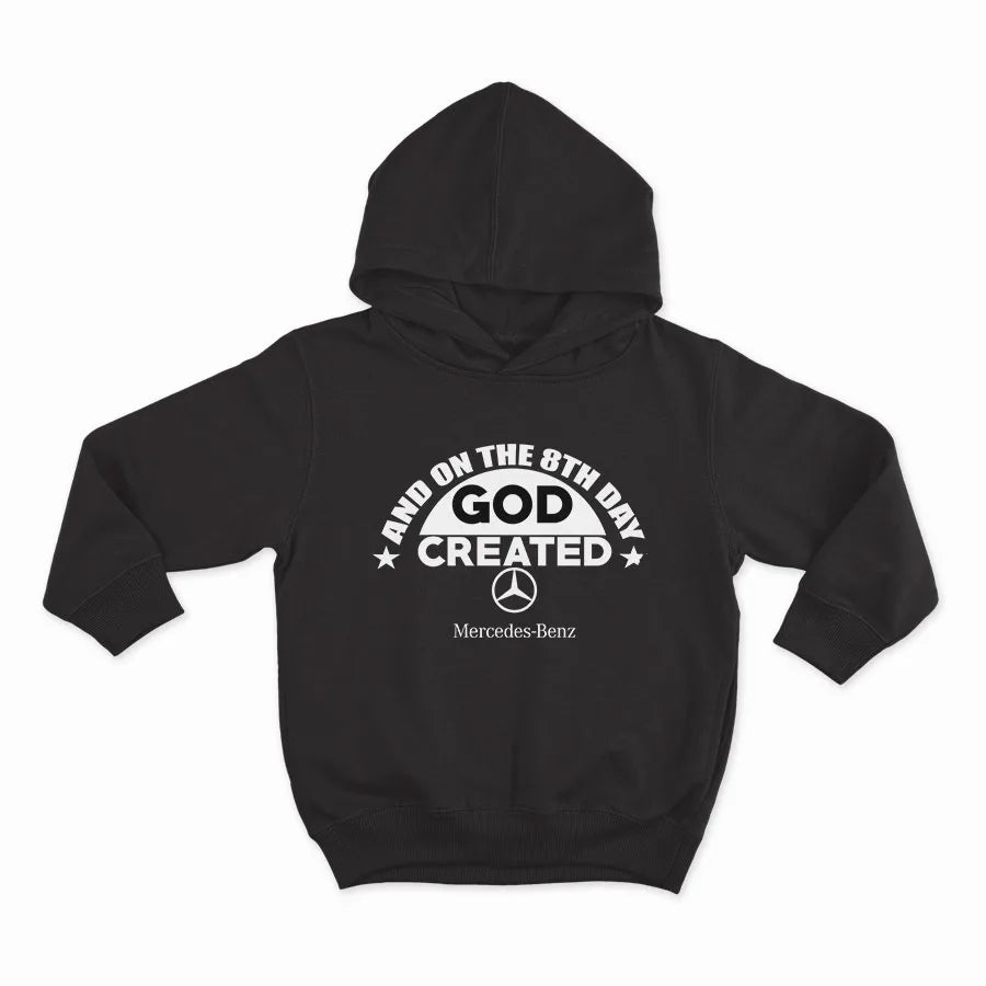 GOD CREATED MERCEDES_HOODIE-BLACK