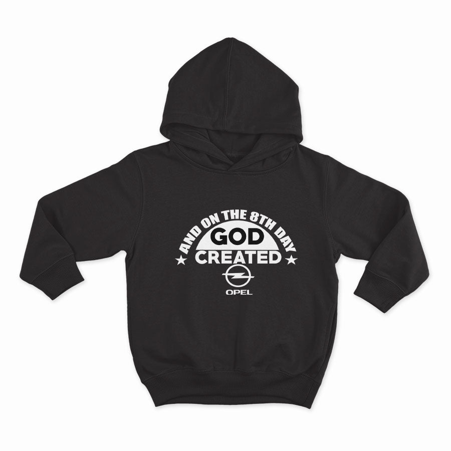 GOD CREATED OPEL_HOODIE-BLACK