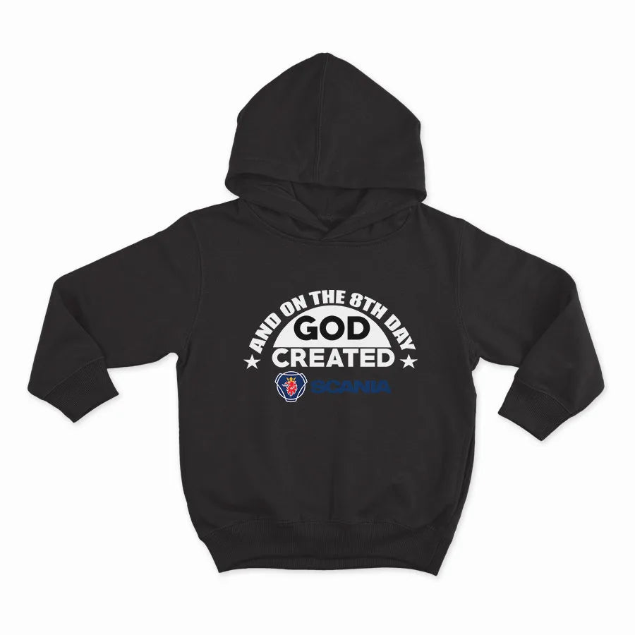 GOD CREATED SCANIA_HOODIE-BLACK