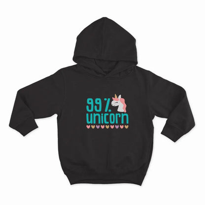 99% Unicorn-HOODIE-BLACK