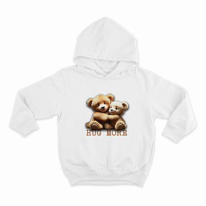 Hug more_HOODIE-WHITE