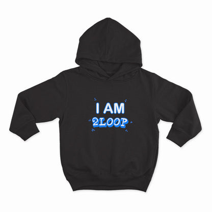 I AM 2LOOP_HOODIE-BLACK