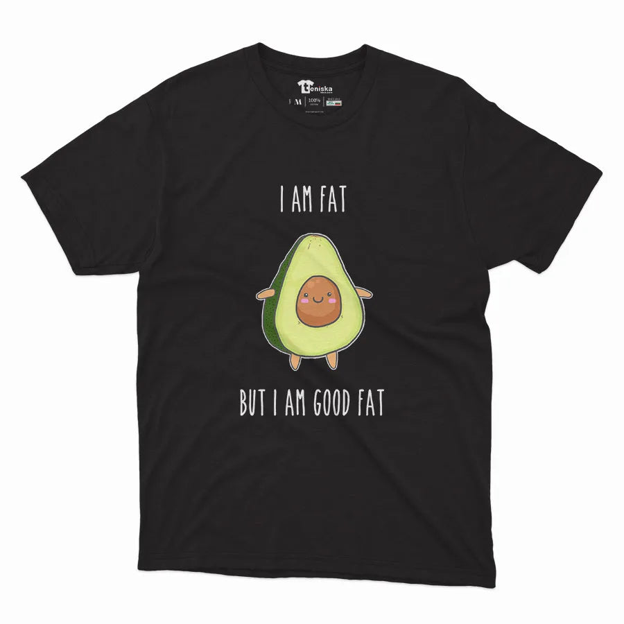 I AM FAT, BUT I AM GOOD FAT_Men-mockup-BLACK