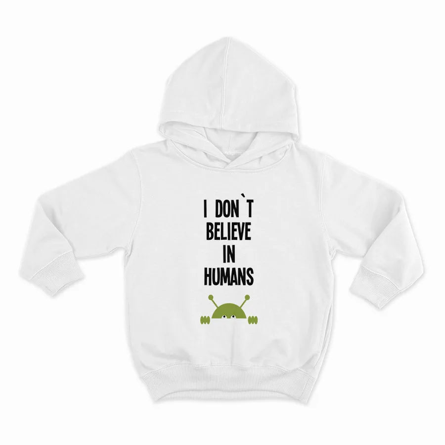 I don`t believe in humans_HOODIE-WHITE