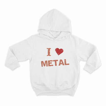 I LOVE METAL_HOODIE-WHITE