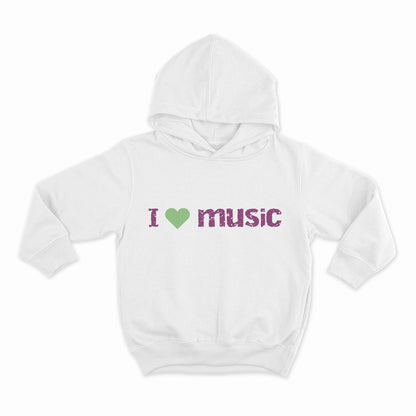 I love music_HOODIE-WHITE