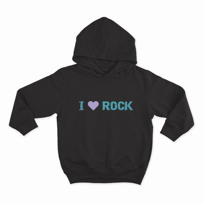 I love rock_HOODIE-BLACK