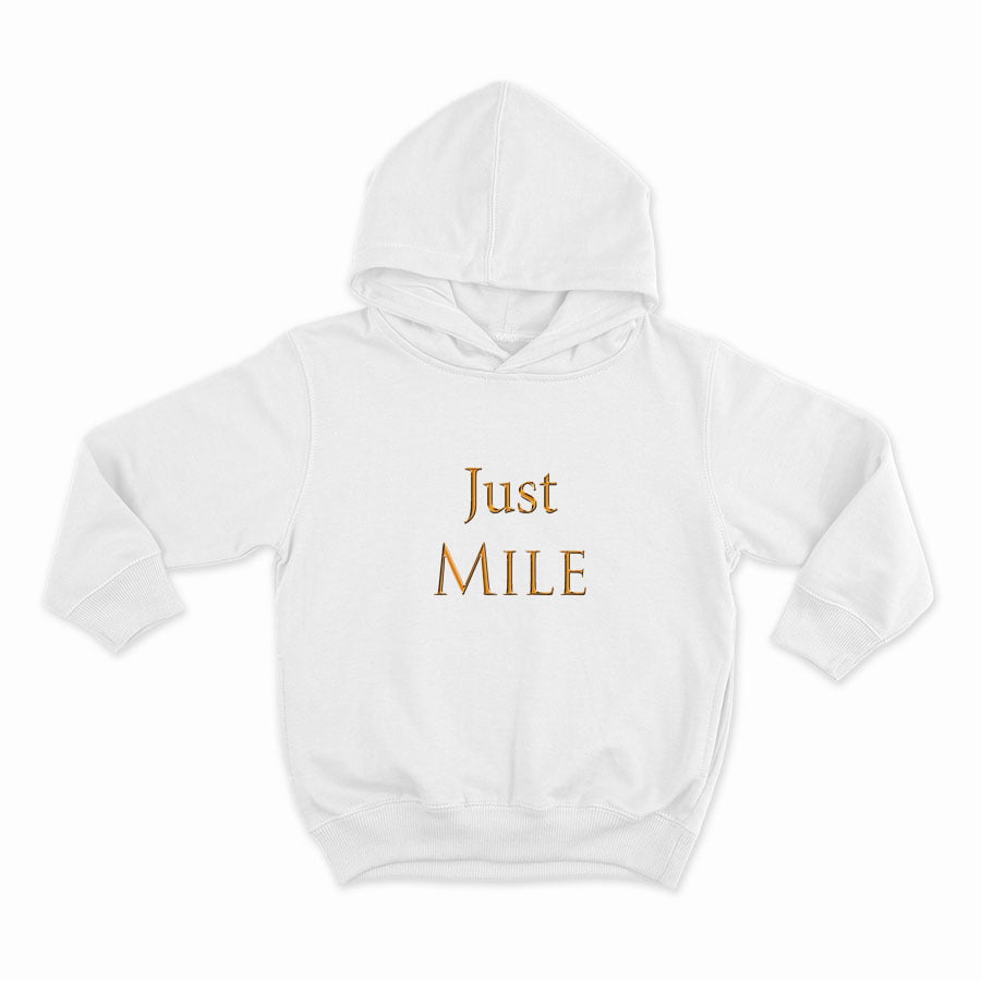 JUST MILE_HOODIE-WHITE