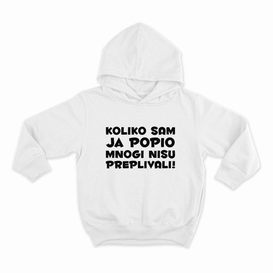 KOLIKO SAM JA_HOODIE-WHITE