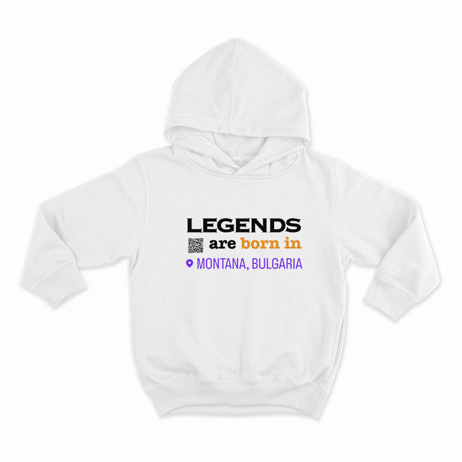 LEGENDS ARE BORN IN MONTANA_HOODIE-WHITE