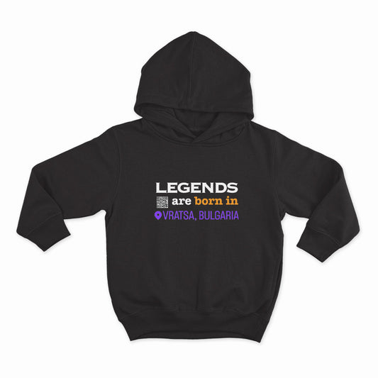 LEGENDS ARE BORN IN VRACA_HOODIE-BLACK