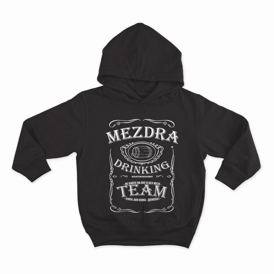 Mezdra drinking team_HOODIE-BLACK