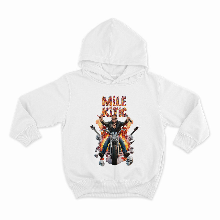 MILE KITIC ROCKER_Баце Миле рокер_HOODIE-WHITE