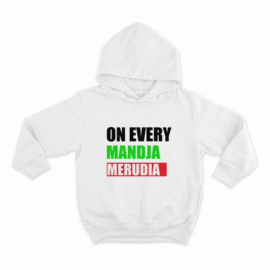 ON EVERY MANDJA_HOODIE-WHITE