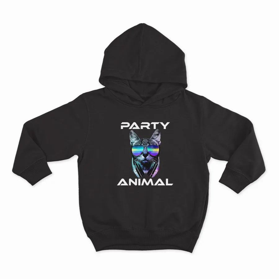 PARTY ANIMAL_HOODIE-BLACK