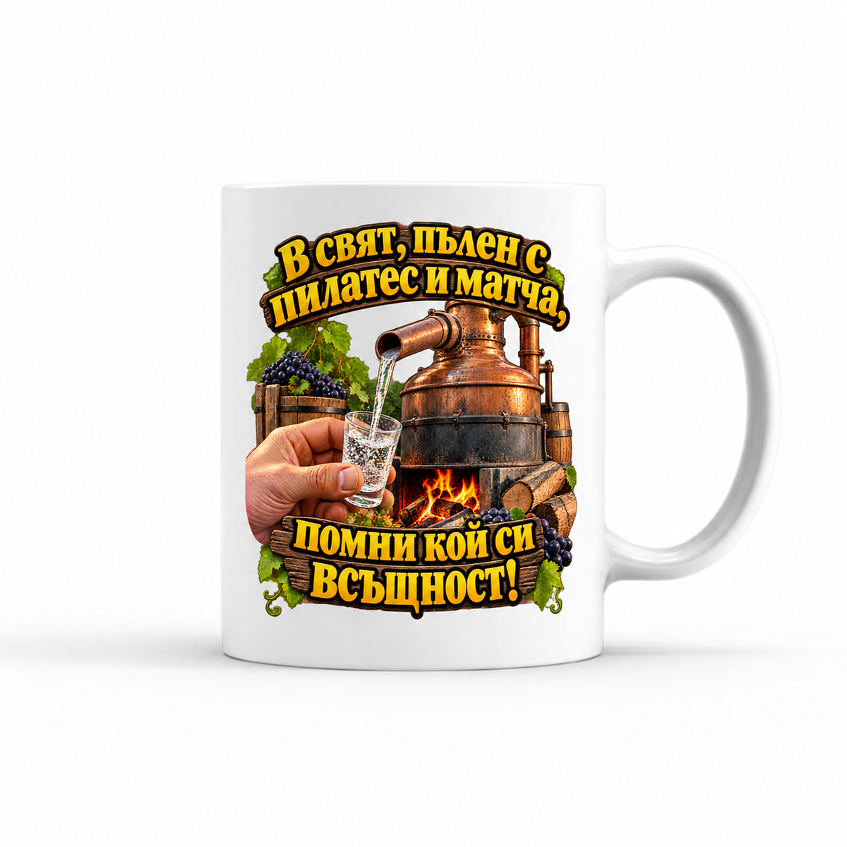 ЧАША - ПОМНИ КОЙ СИ - mug