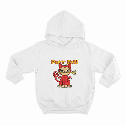 PURR EVIL_HOODIE-WHITE