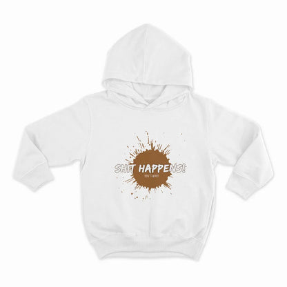 Shit happens! Don`t worry_HOODIE-WHITE