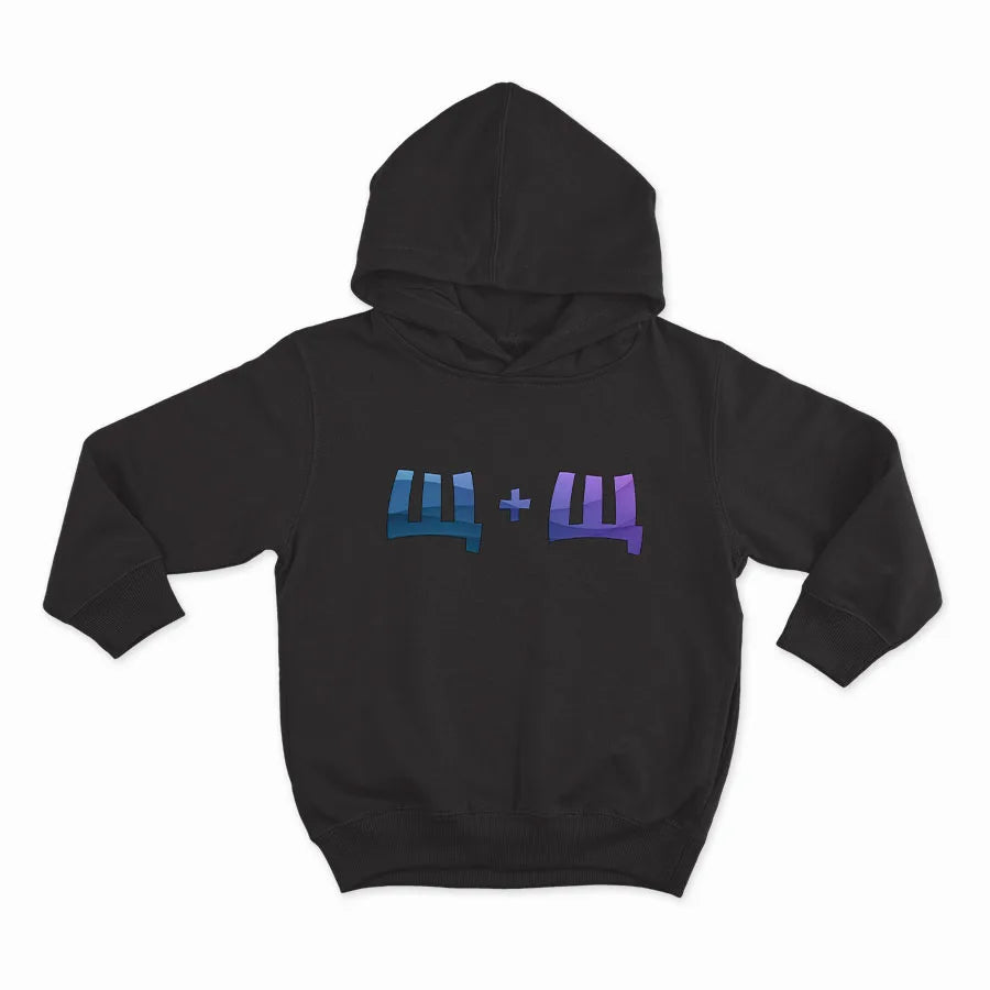 Щ+Щ_HOODIE-BLACK