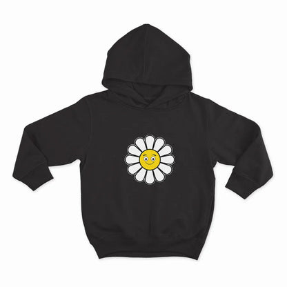 УХИЛЕНО ЦВЕКЕ_Happy flower_HOODIE-BLACK