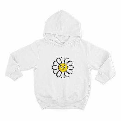 УХИЛЕНО ЦВЕКЕ_Happy flower_HOODIE-WHITE