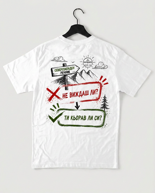 PREMIUM ТЕНИСКА UNISEX - КЬОРАВ ЛИ СИ?