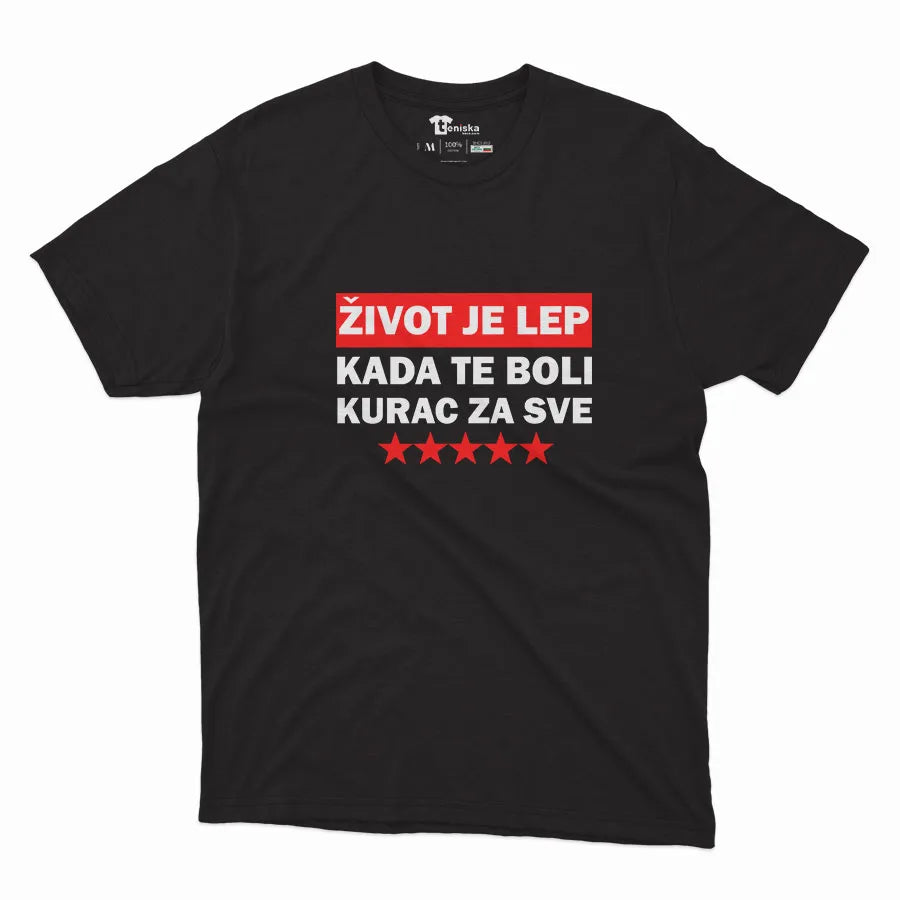 ZIVOT JE LEP KADA TE BOLI KURAC ZA SVE_Men-mockup-BLACK