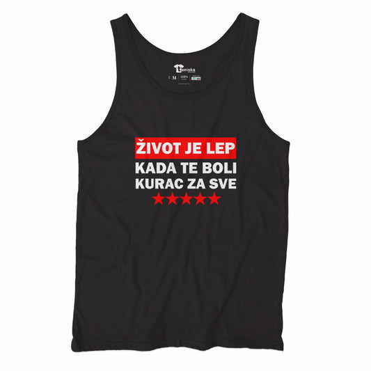 ZIVOT JE LEP_Men-tanktop---mockup-BLACK